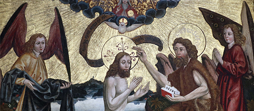 Le baptême de Jésus