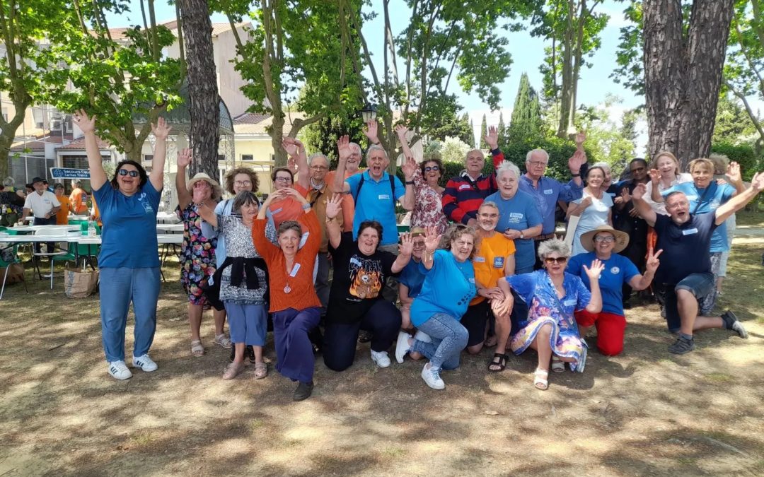 Le 3 juin, 250 bénévoles du Secours Catholique de l’Hérault ont pris le train de l’espérance