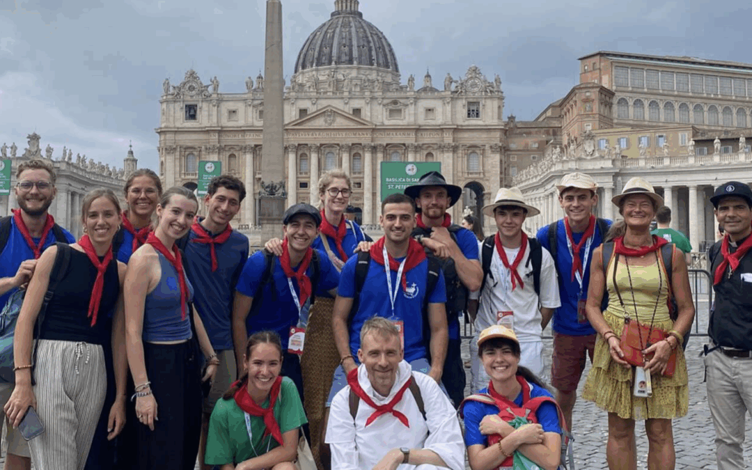 Les étudiants et jeunes pros du diocèse de Montpellier au Jubilé de Rome !